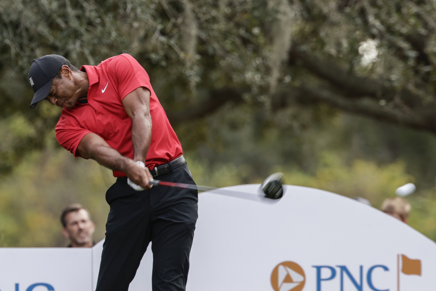 Nike on tiger woods top
